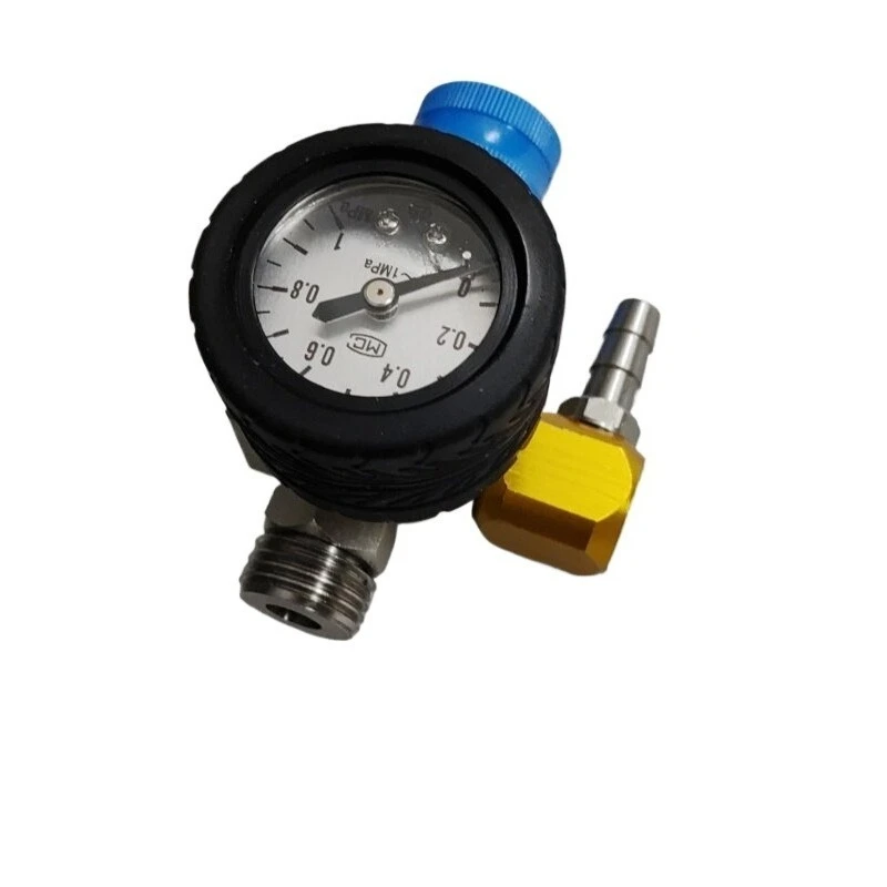 PVC pipeline oxygen tap 4-point tooth single table pressure reducing valve, used for fish pond box trachea switch