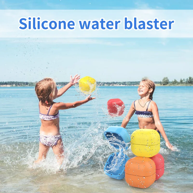 Silicone Water Polo Toy Children's Toy Bobo Ball for Relieving Pressure and Silicone Ocean Ball