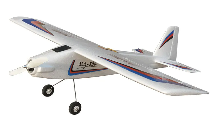 MG-800 RC Fixed Wing Airplane 800mm Wingspan Electric EPO Shockproof DIY Assembly Remote Control Model Aircraft For Adults