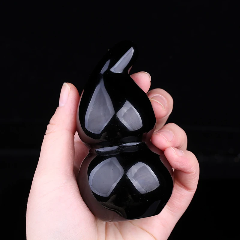 new-l-bla-obsidian-large-gourd-handle-tabletop-decoration-original-ro-wealth-attracting-peace-kee-handheld-play