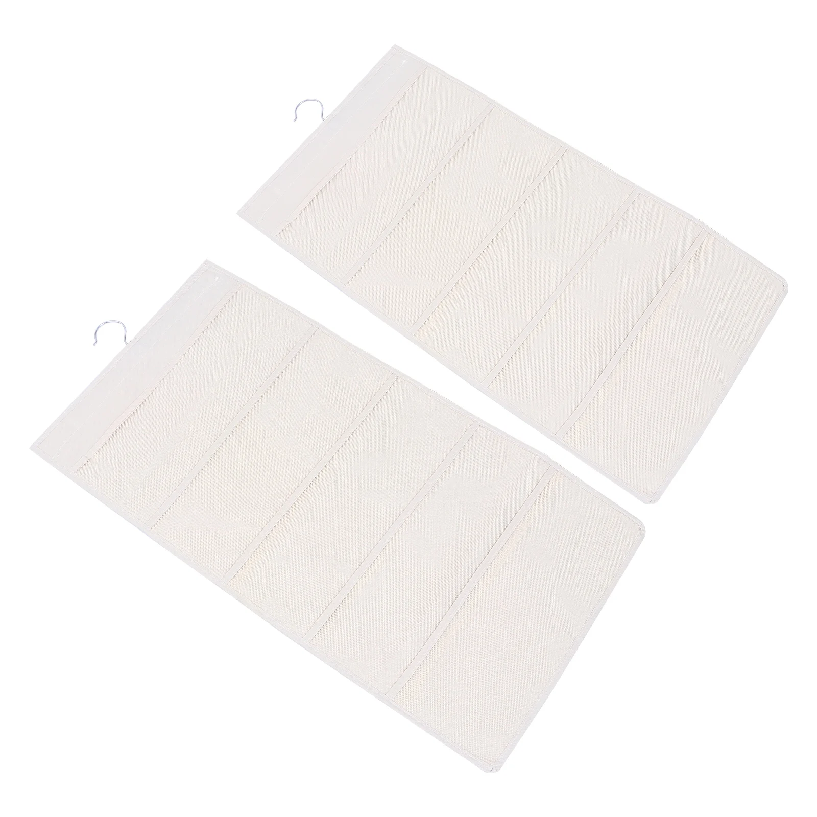 

2pcs Underwear Storage Bags Double sided Hanging Closet ganizer Non woven Thickened Wardrobe Space Saving Solutions Practical