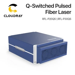 Cloudray Original Raycus Fiber Laser Q-switched Pulse 20W 30W RFL-P20QS/P30Q 1064nm Fiber Laser Source for Fiber Marking Machine