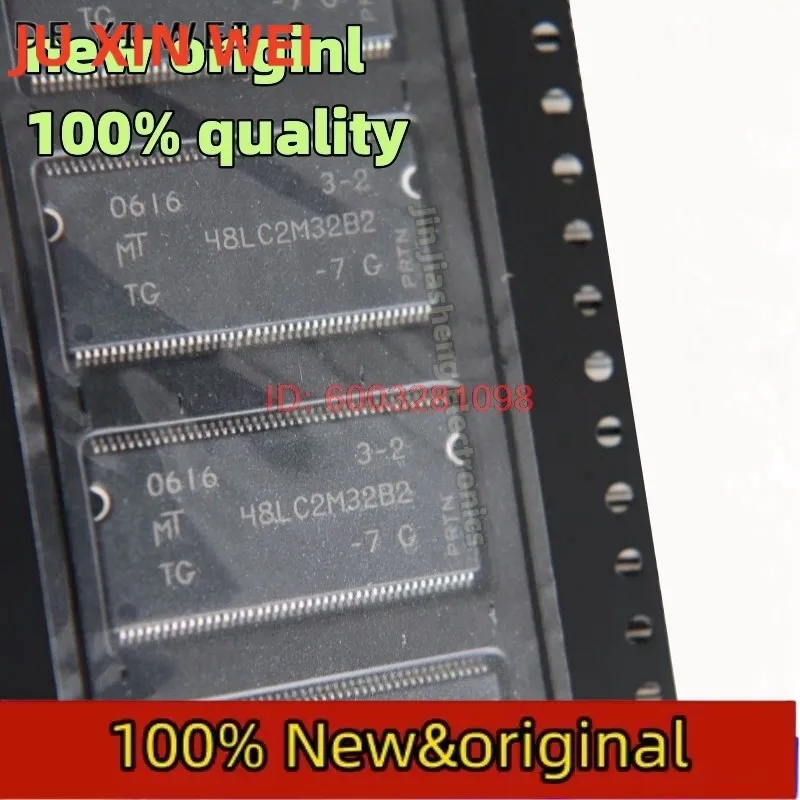 (5-10piece) 100% New 48LC2M32B2 MT48LC2M32B2TG-7G TSOP86 Chipset