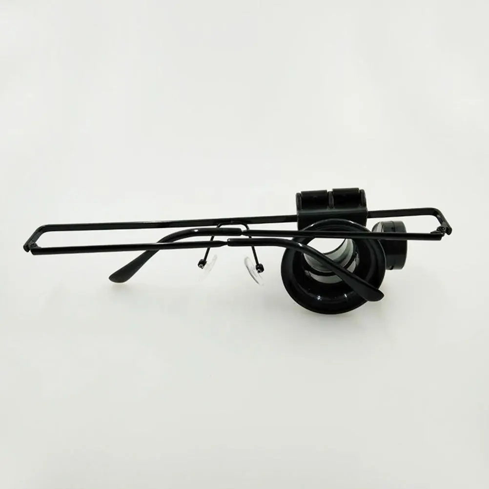 

20x Head-Mounted Magnifying Glass of Lenses for Mechanical Processing and Electronic Repair Stable and Durable