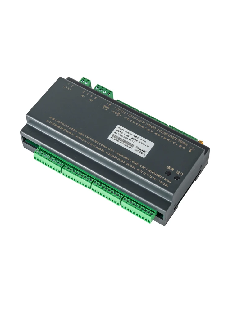 Rs485 Communication 24 Loops Temperature Controller Instruments with 2 Channels Alarm Output and 1 Channel Humidity Measuring