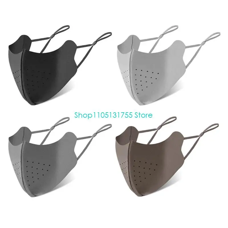 

Thermals Face Mask For Outdoor Activity Windproof Design Moisture Wicking Fabric Adjustable Fit Winter Cycling Gear