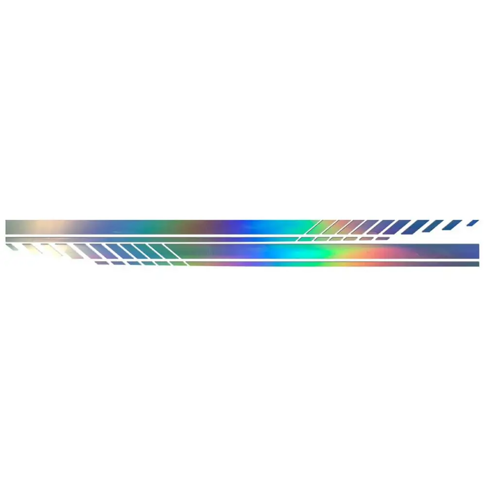 2Pcs PVC Car Body Side Decal Universal Multi-color Car Side Stickers Cool High Temperature Resistance