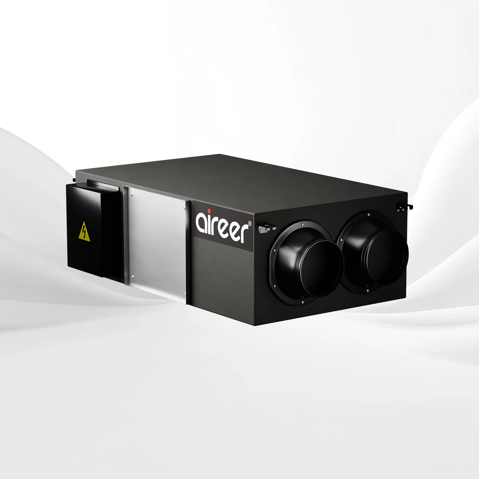 Système de ventilation d'échangeur de chaleur total, contrôle par application monté au plafond