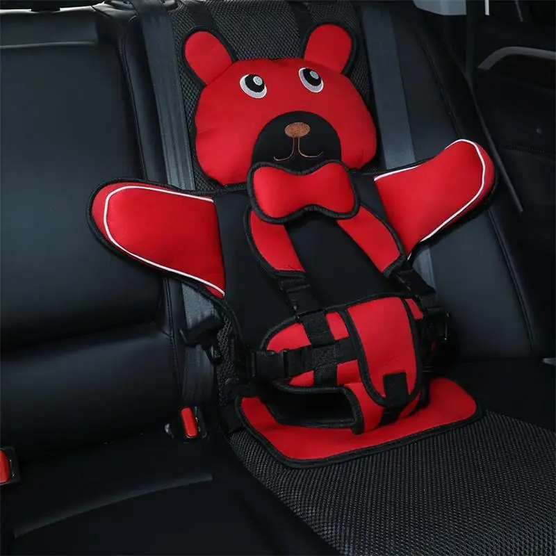 Child Seat Pad Booster Portable Shopping Cart Auto Child Chair Cushion Adjustable Baby Safety Seat Mattress for 0-12 Years Old