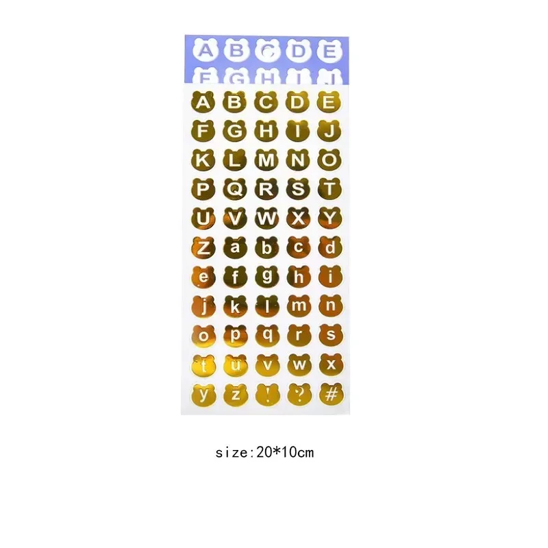 3 Designs Week Month Scrapbook Stickers Date Marking Theme Decoration Diary Planner Album Creative Design