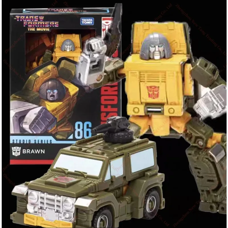 

【В наличии】 Transformed Toys Studio Series 086-22 Deluxe Brawn TF1986 Фигурка из фильма Модель Коллекция игрушек Подарок для хобби
