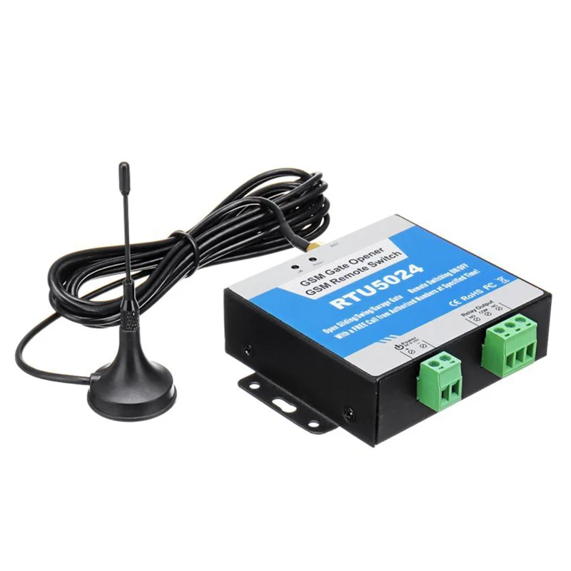 RTU5024 รีโมทคอนโทรลไร้สายประตูประตูยาวเสาอากาศ 850/900/1800/1900Mhz-N35R