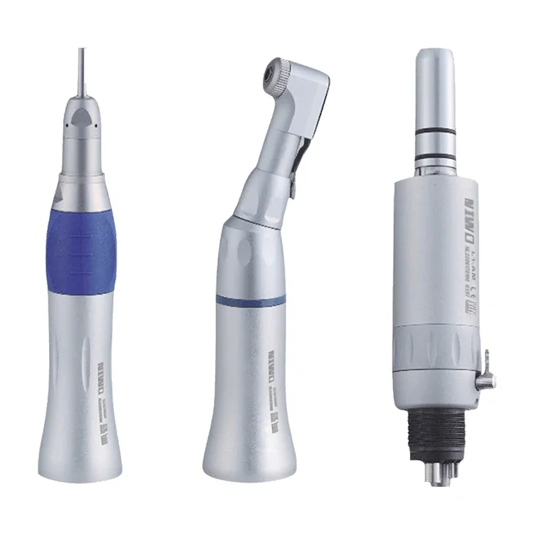 

NIWO 2 Holes or 4 Holes De ntal Low Speed Handpiece De ntal Handpiece Low Speed with Air motor/contra angle/ straight L1