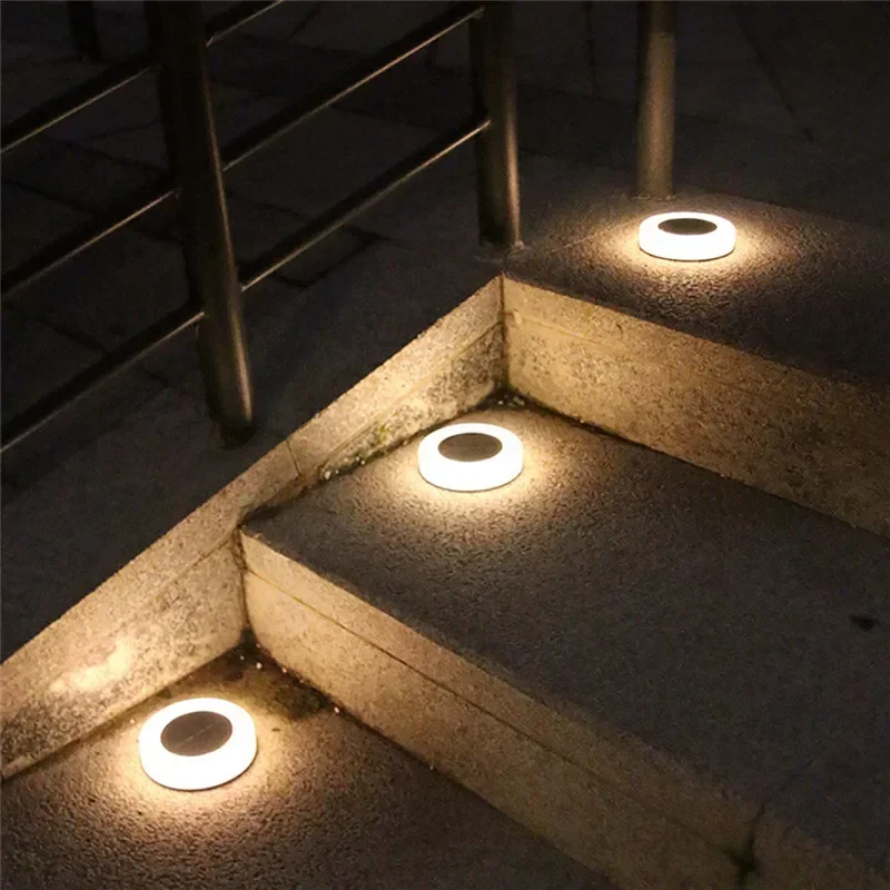 Modern Outdoor Solar Lights IP65 ABS Plastic Waterproof Shell for Garden Balcony Lawn Courtyard Landscape and Ambiance Lighting
