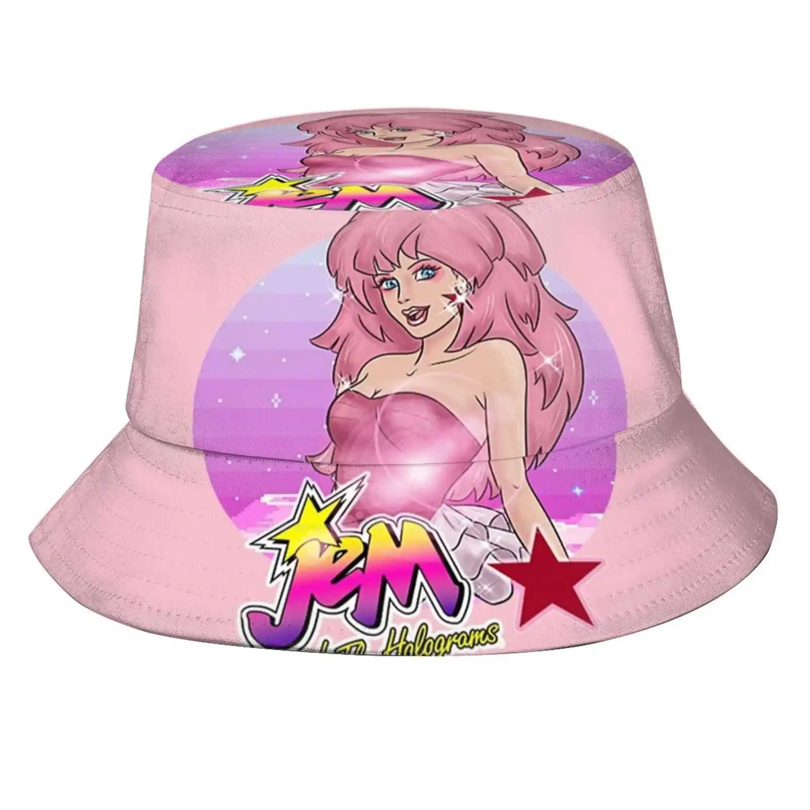 J.em And The Holograms Retro Fishing Hunting Climbing Cap Fisherman Hats Jem And The Holograms 80scartoons 80s Tv 90s Retro