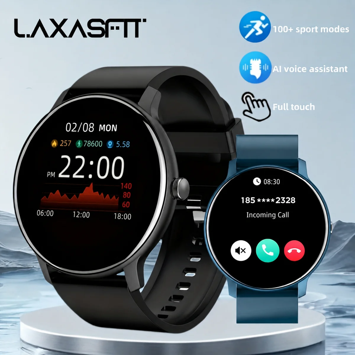 Women Fashion Week 2026 - LAXASFIT 2026 Smart Watch 1.52