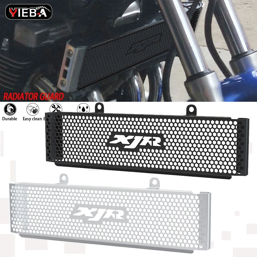 

For YAMAHA XJR 1200 1300 1994-1998 XJR1200 Motorcycle Radiator Guard Oil Cooler Grille Cover Protector XJR1300 1998-2018 2017