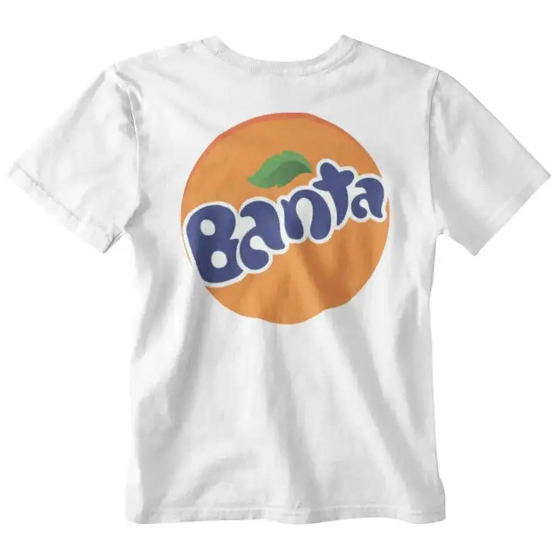 

Футболка Banta, крутая мультяшная пародия Fanta