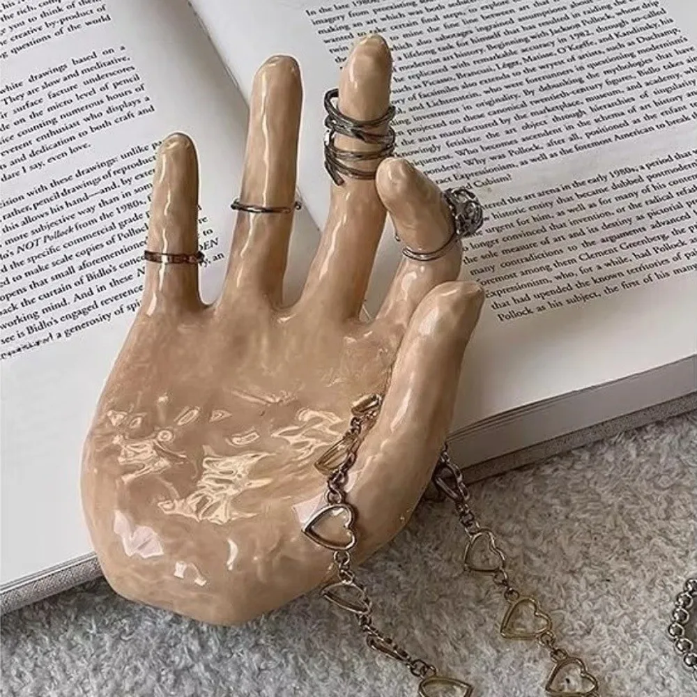 

Забавный многофункциональный поднос для ювелирных изделий ручной работы, керамический держатель для кистей в форме носа, держатель для ручек, чашка, украшение для дома