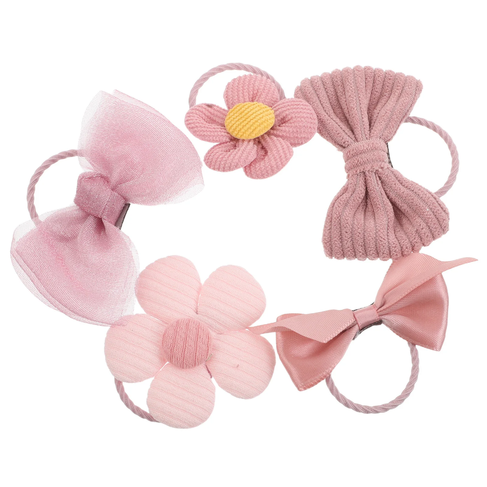 

10Pcs Dog Hair Accessories Cute Elastic Hair Ties Small Dogs Puppy Bows Pet Grooming Decoration Dog Bow Bows for Dogs