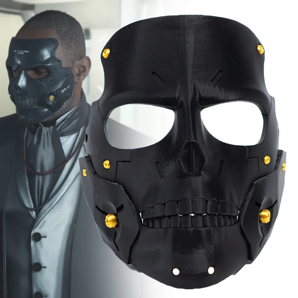 

Game Death Stranding Cosplay Skull Mask Adult Full Face Scary Mask Riding Motorcycle Skeleton Helmet Halloween Prop