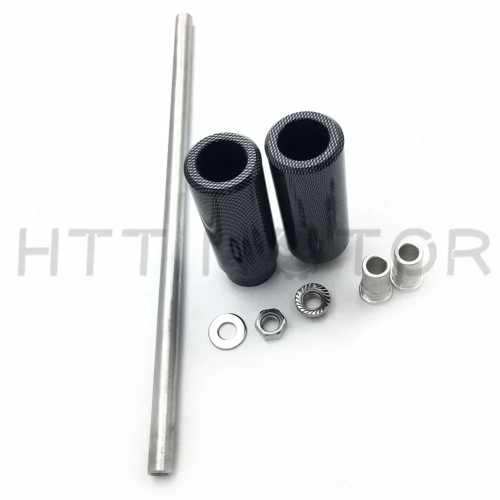 

Motorcycle No Cut Frame Slider Crash Protector for Suzuki SV650/S SV1000/S DL650 DL1000 (All Years) Carbon Fiber