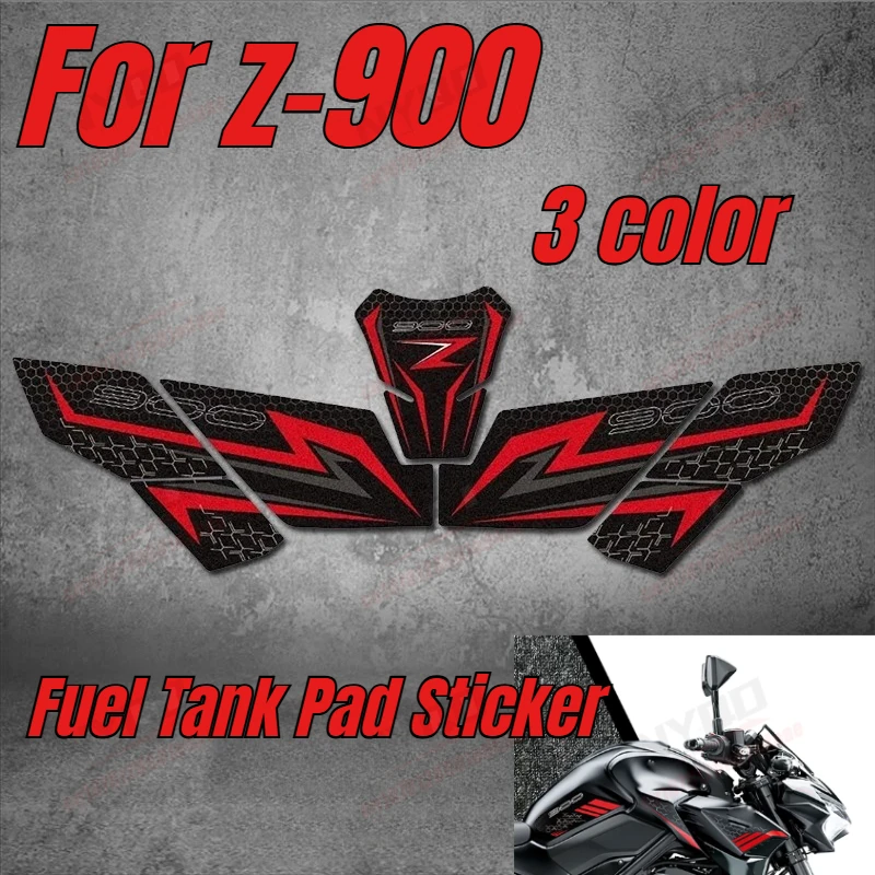 

2017-23 Z 900 3M Motorcycle Anti-slip Tank Pad Sticker Knee Grip Protection Decal Accessories Waterproof for Z900 z900
