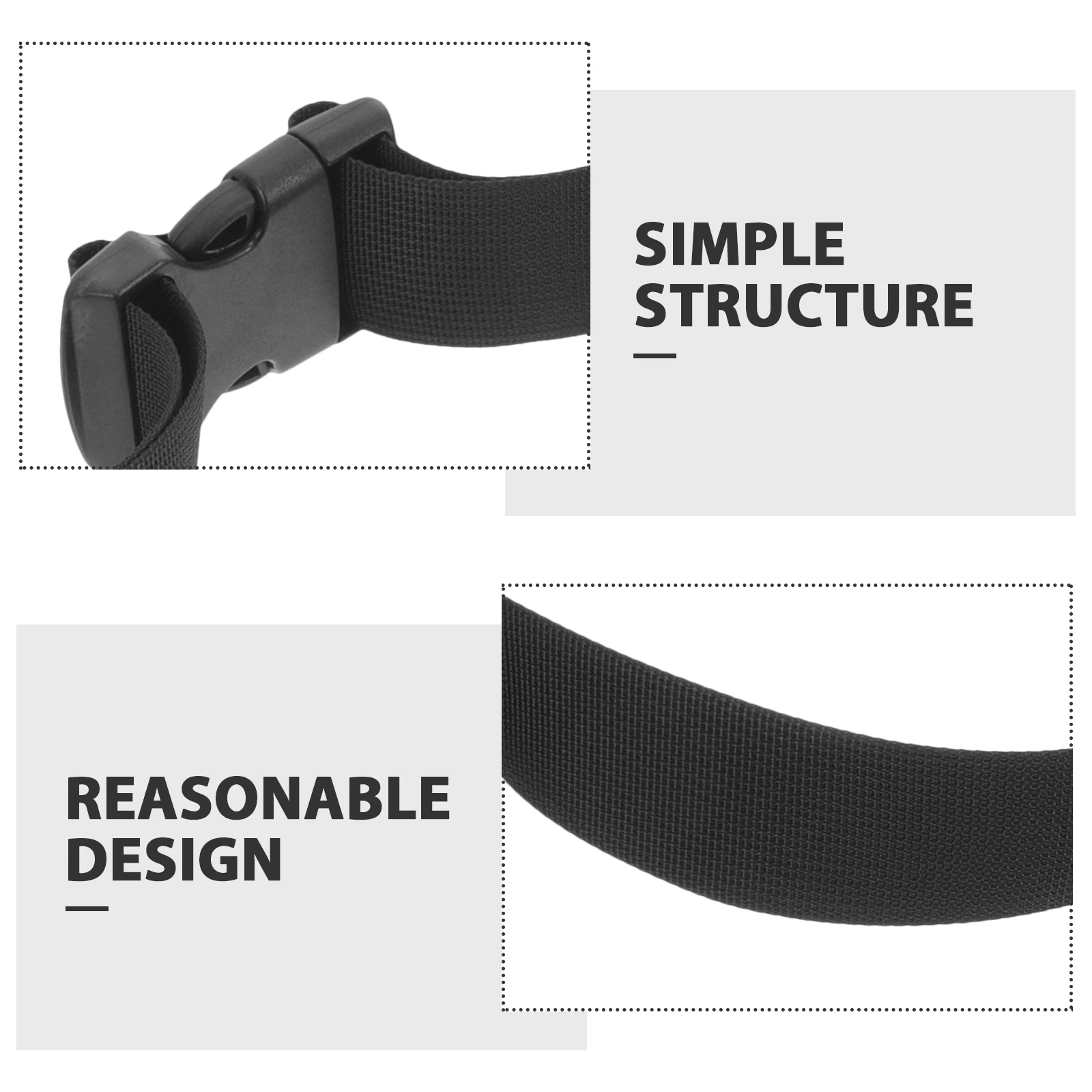 

2Pcs High Chair Straps Sturdy and Trustworthy for Toddler Chair Adjustable Safety Strap Toddler Safety Harnesses