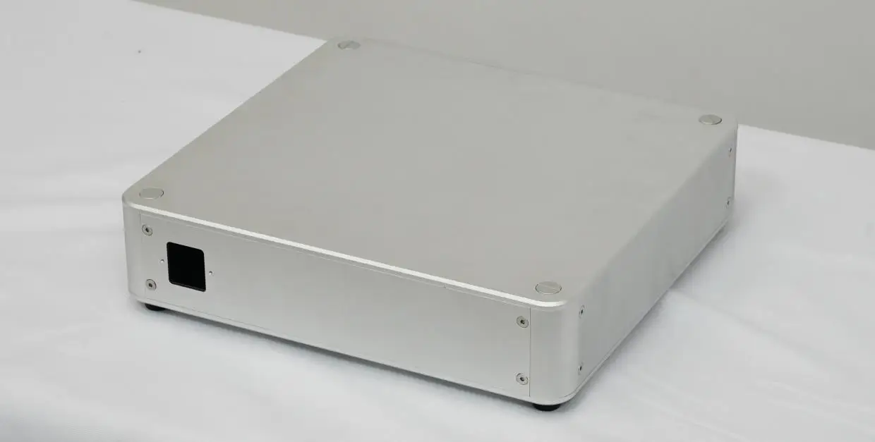 원형 전체 알루미늄 섀시, DIY 하이파이 오디오 앰프 케이스, 프리 앰프 인클로저, BZ3207R