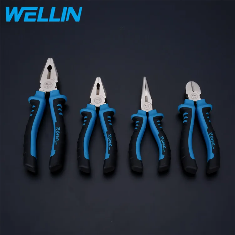 High Quality Nickle Plated Head Holding Tools Uses Of  Pliers With PVC Handle 8