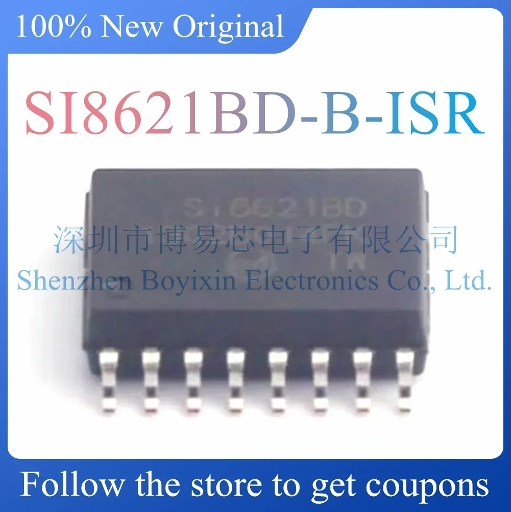 

NEW SI8621BD-B-ISR.Original Product.Package SOIC-16