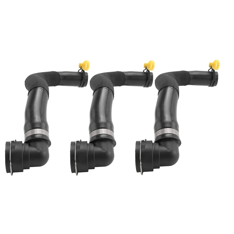 3X Upper Radiator Coolant Hose For Land Rover Discovery IV L319 Range Rover Sport L320 LR043326 LR095544 E4228104