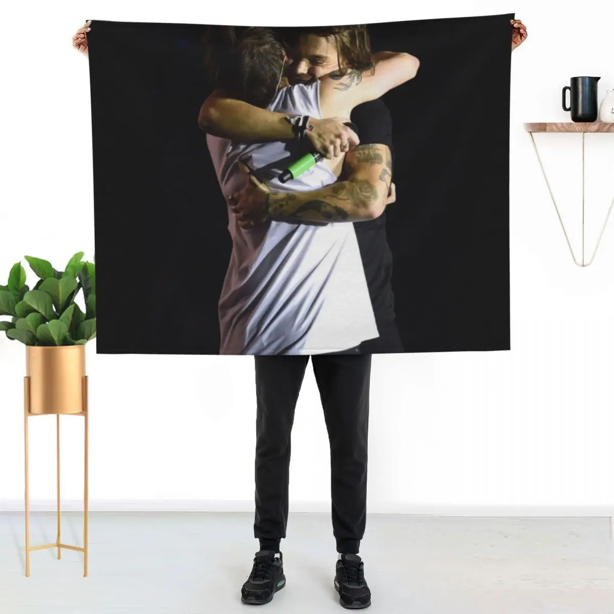 Larry Throw Blanket Sleeping Bag Shaggy Luxury Brand Sofa Quilt Retros anime Blankets
