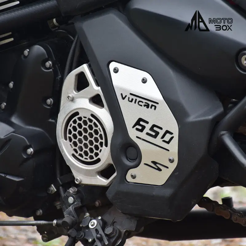 【Premium】For Kawasaki Little Vulcan 650 modified small fly cover engine side cover, flywheel decorative cover, protective cover