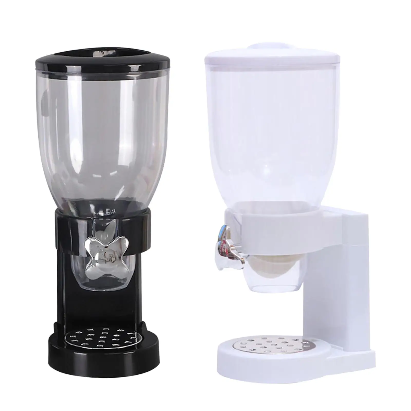 Cereal Dispenser Tight Storage Bottles Dry Food Dispenser Machine Food Dispensers for Office Breakroom Home Oatmeal Coffee Beans