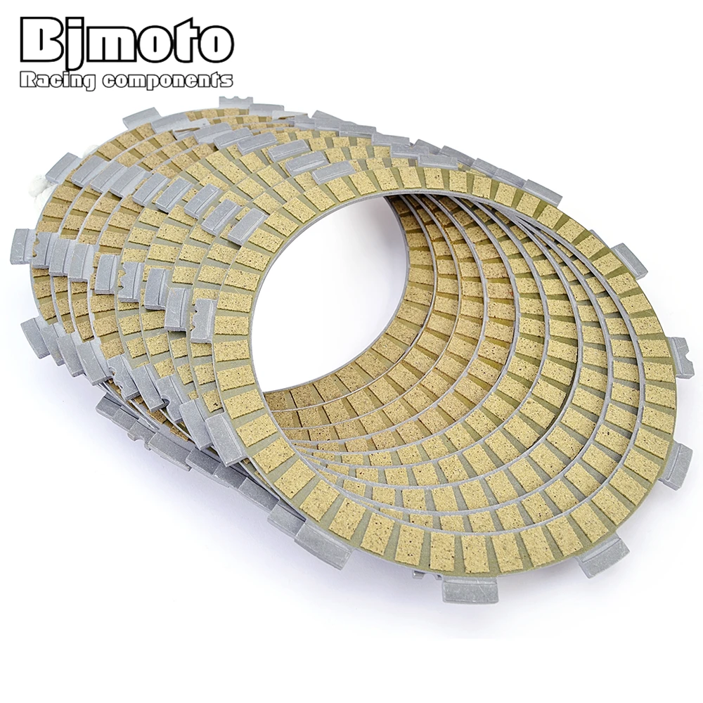 Clutch Friction Disc Plates For Yamaha XV1600 XV1700 Road Star Midnight Silverado S Warrior 26H-16307-00 26H-16307-01 9