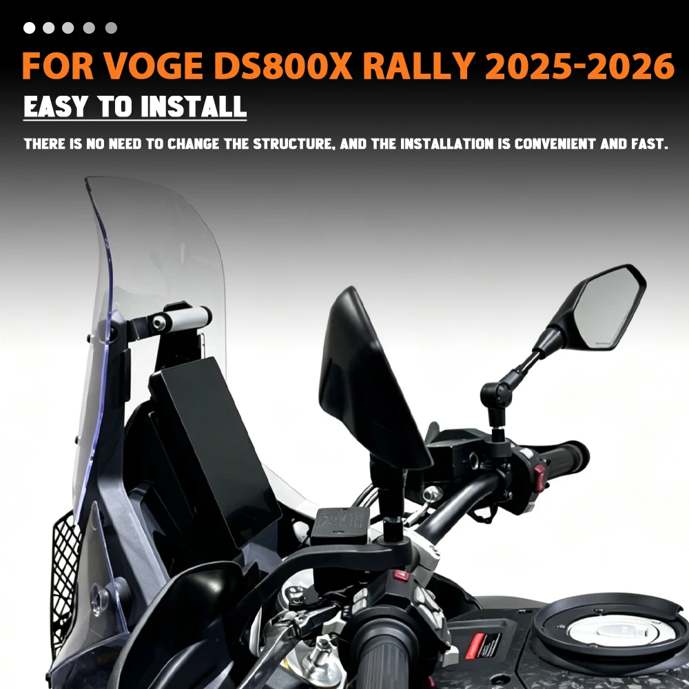 New DS800X DSX800 RALLY 2025- Motorcycle Accessories GPS Mobile Phone Navigation install Bracket For VOGE DS 800X Rally DS800 X