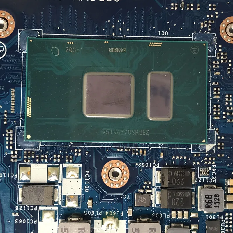 

Для DELL 5559 5759 AAL15 LA-D071P CN-0GGN3F 0GGN3F GGN3F с процессором SR2EZ I7-6500U, материнская плата для ноутбука, 100% полное тестирование, работает хорошо