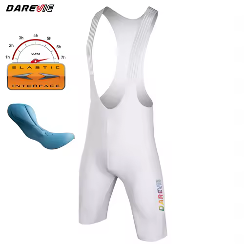 DAREVIE Cycling Bib Shorts Seamless 4.0 Italy ELASTIC-INTERFACE Pad Cycling Shorts Diamond Leg Gripper Men's Bretelelle Shorts - Image 11