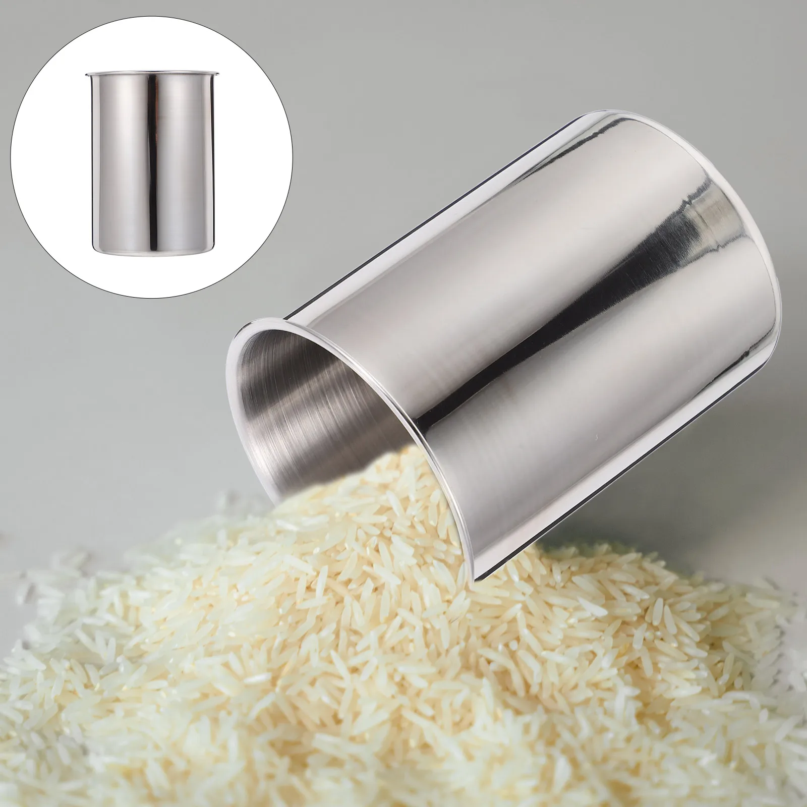 

Measuring Cup Flour Container Kitchen Tool Holder Utensil for Countertop Small Accurate utensil holder for kitchen counter cup