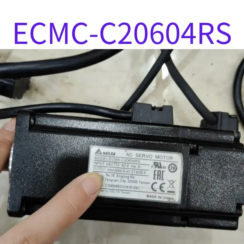 

ECMC-C20604RS servo motor 400W second-hand Test OK