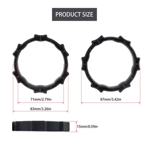 Bộ chuyển đổi phát hành nhanh vòng phát hành nhanh cho tay lái chạy tay lái sim t300rs/gt t500 tgt tsxw tmx set set bộ phận 8 Lighthouse Sales TM Racing chính - №7