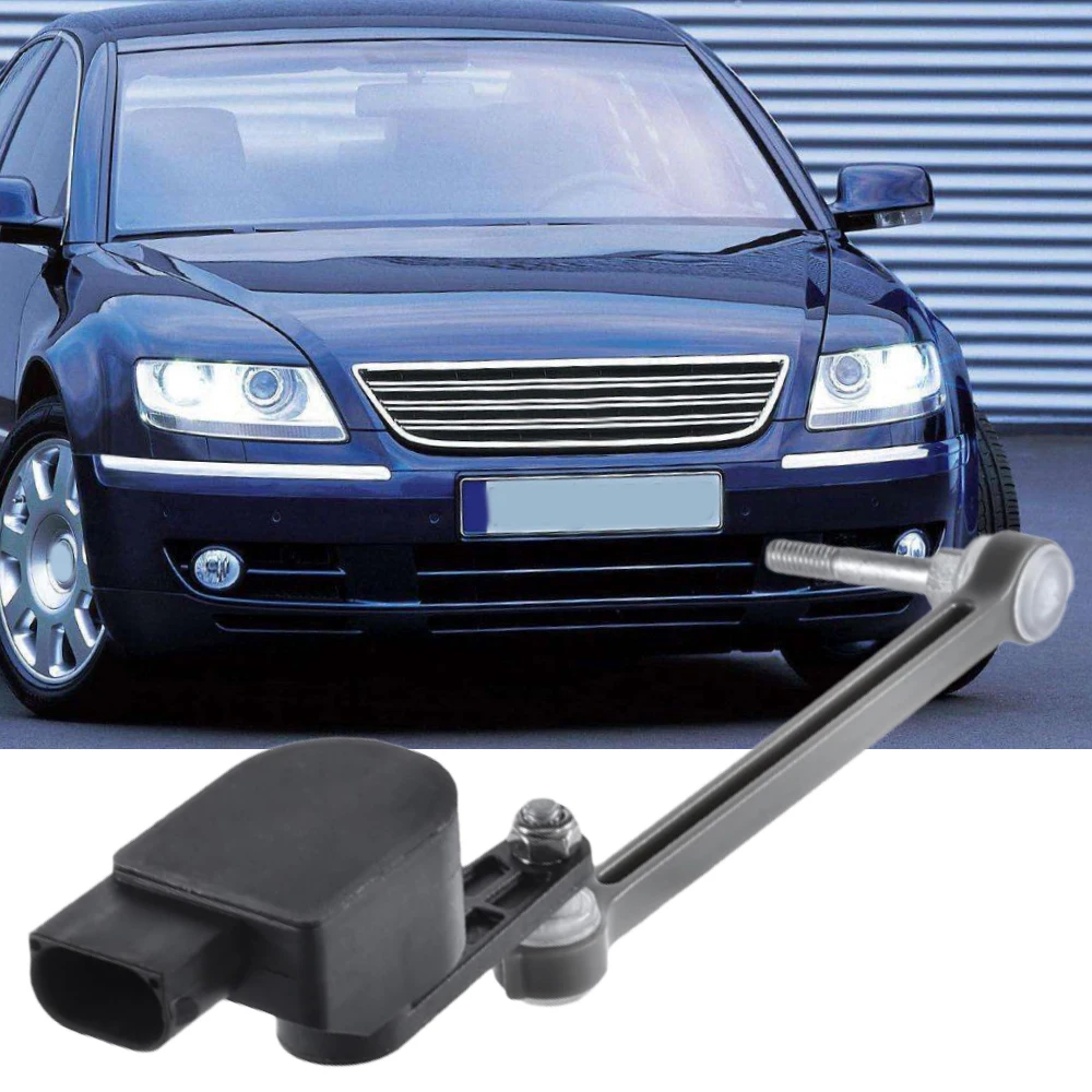 

1pc LHD Headlight Level Sensor Height Control Sensor with Bracket Front Left/Right for VW Phaeton2002-2016 3D0941285E 3D0941286E