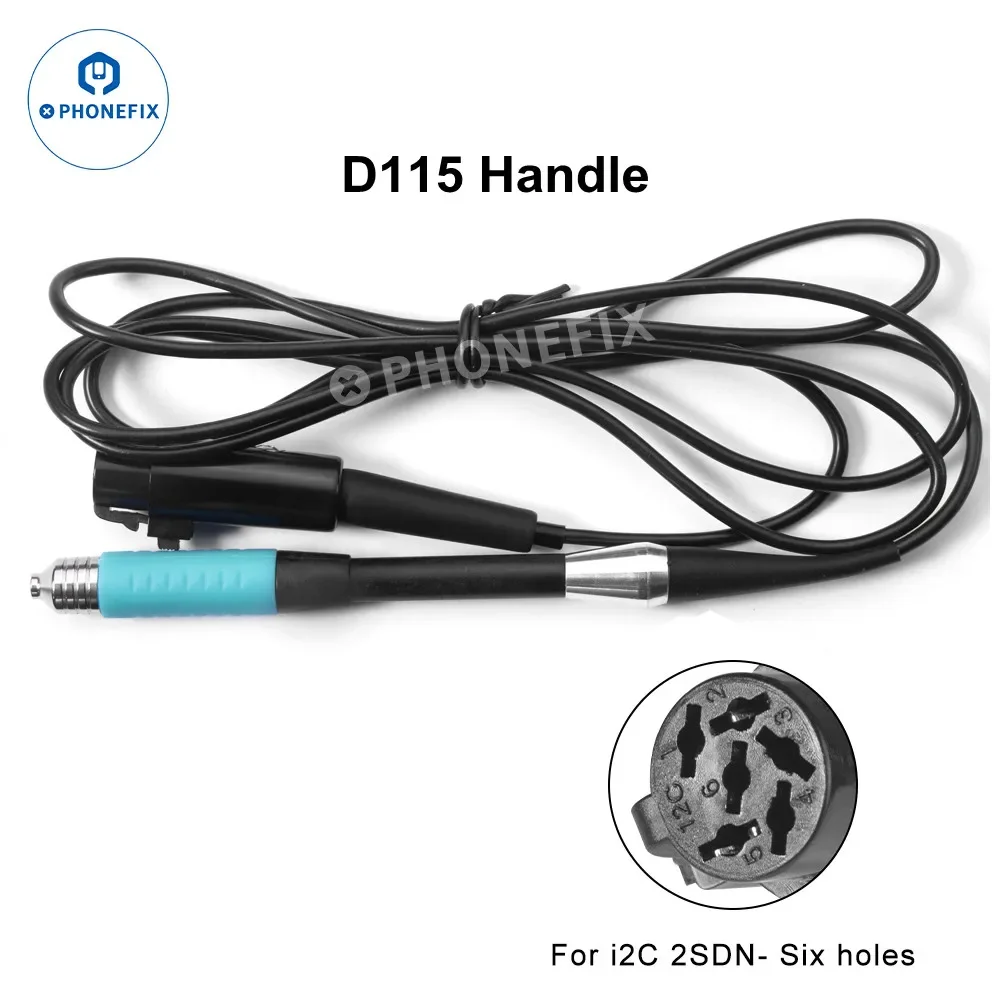 i2C Soldering Station Handle D115/ D210/D245 Support D210 D245 D115 Soldering Tip Welding Tools P30S/2SDN Welding Station Handle
