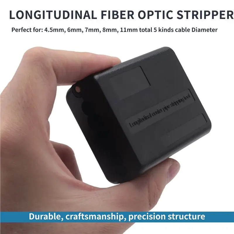 A93Z Fiber Optical Jacket Shell Stripper4.5-11Mm Longitudinal Fiber Optic Tool Tube Slitteroptic Tool Tube Stripper