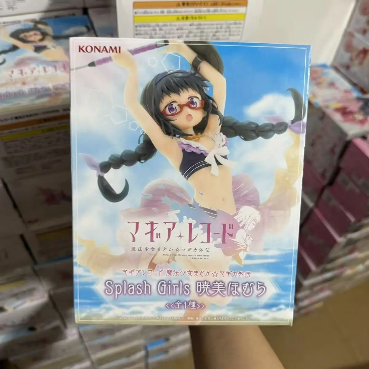 Oryginalne, autentyczne zabawki KONAMI Splash Girls Magia Record Puella Magi Madoka Magica Gaiden Madoka Kaname/Akemi Homura - prezenty