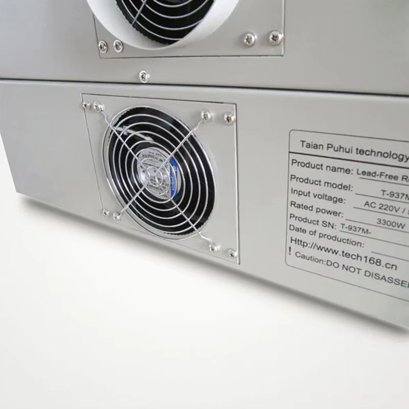 

Lead Free Reflow Soldering Machine T-937M Reflow Can Be Connected To Computer SMT Assembly Line