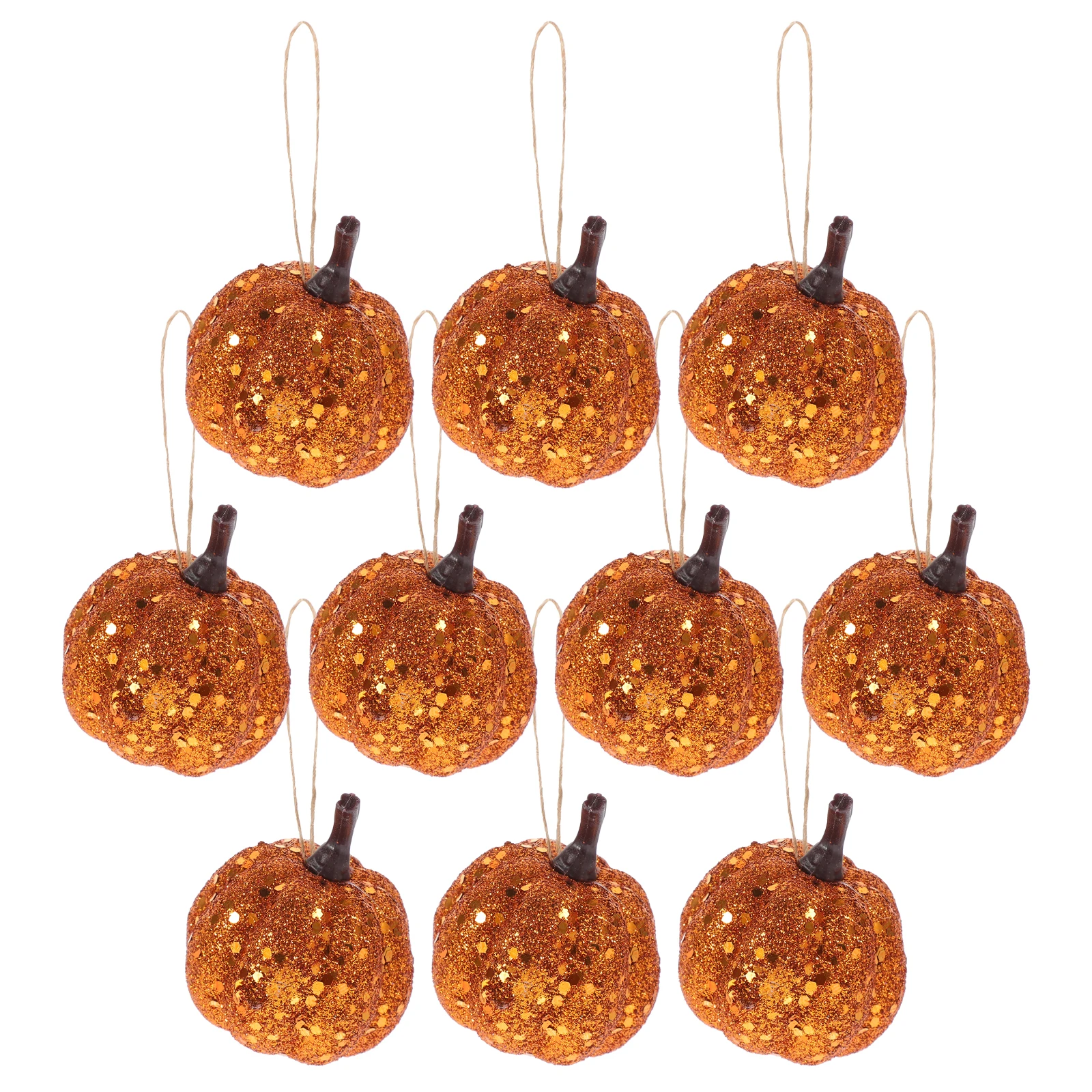 

10pcs Artificial Decoration Miniature Foam Props for Halloween Thanksgiving Fall Festival Halloween Pumpkin Ornament Party