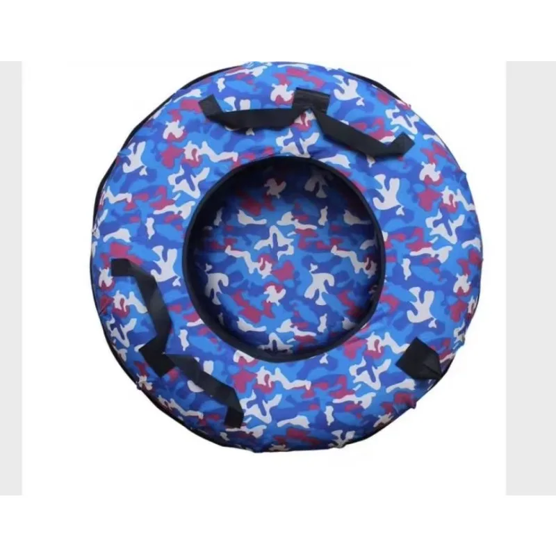 Inflatable Snow Ski Circle Popular Design Snow Sled Tube for Adults and Children