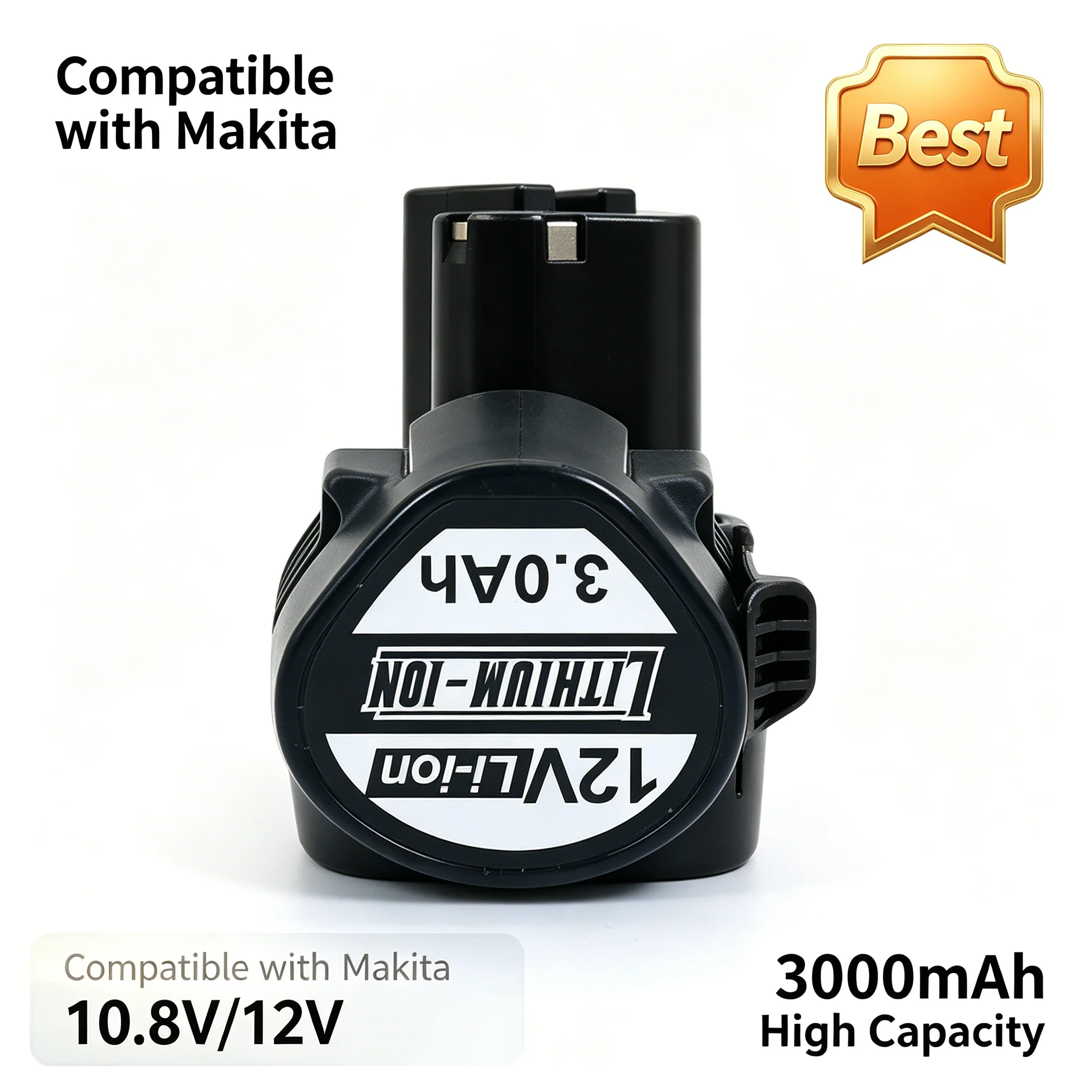 

The best3000mAh 10.8V/12V Li-ion Rechargeable Battery for Makita BL1013 BL1014 BL 1013 BL 1014 LCT203W 194550-6 194551-4